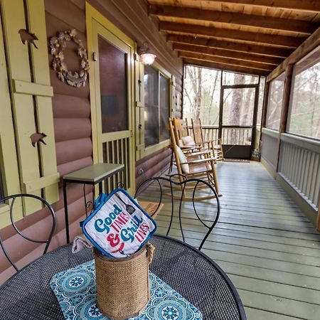 Blue Ridge Cozy Cabin In The Woods With Hot Tub! ภายนอก รูปภาพ