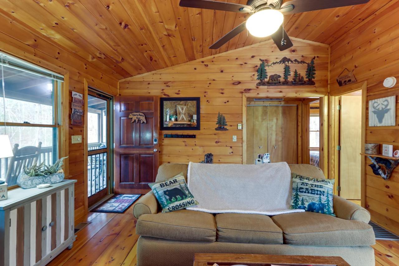 Blue Ridge Cozy Cabin In The Woods With Hot Tub! ภายนอก รูปภาพ