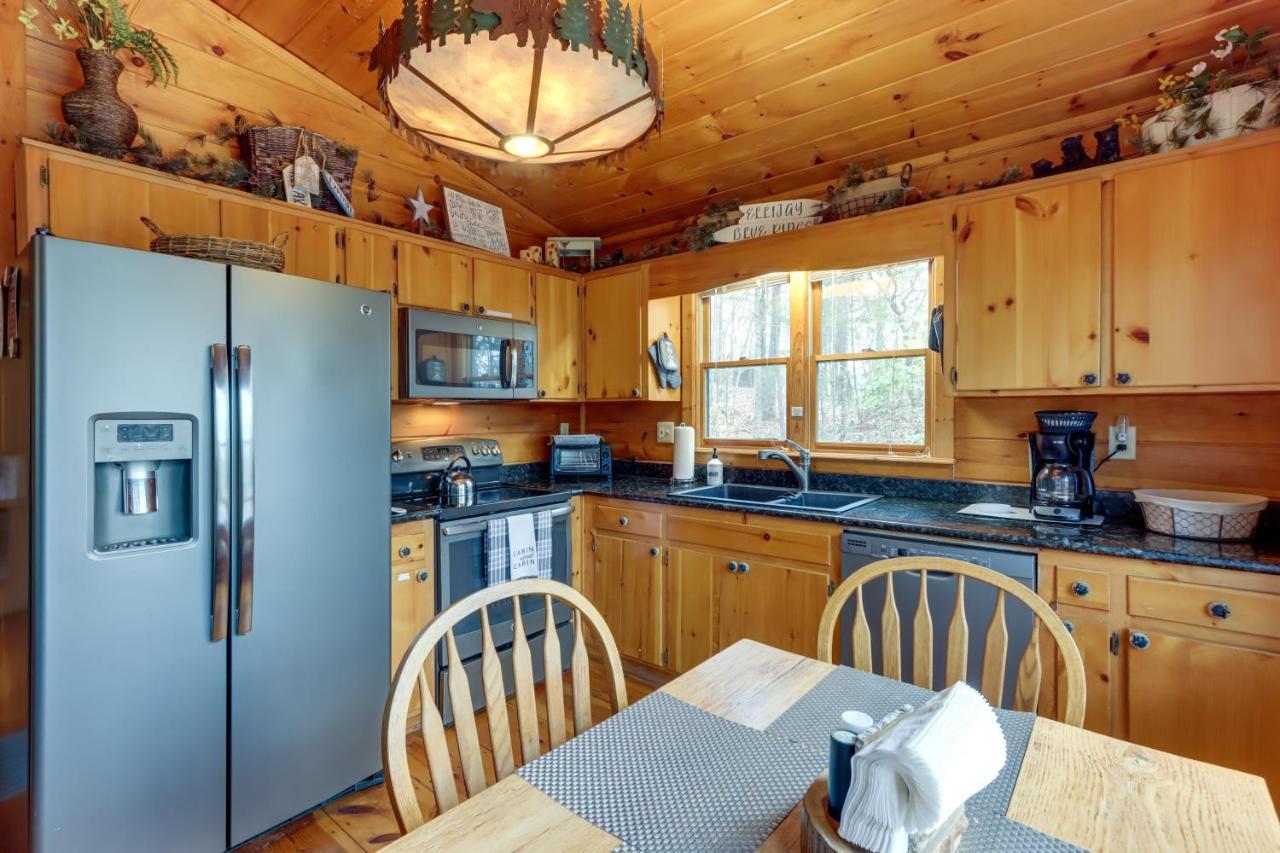 Blue Ridge Cozy Cabin In The Woods With Hot Tub! ภายนอก รูปภาพ