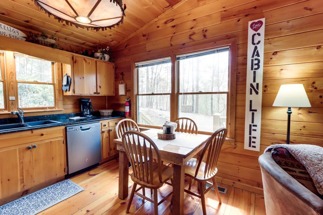 Blue Ridge Cozy Cabin In The Woods With Hot Tub! ภายนอก รูปภาพ