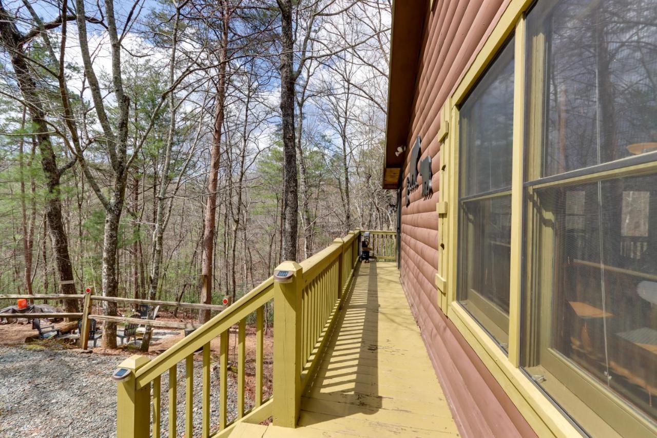 Blue Ridge Cozy Cabin In The Woods With Hot Tub! ภายนอก รูปภาพ